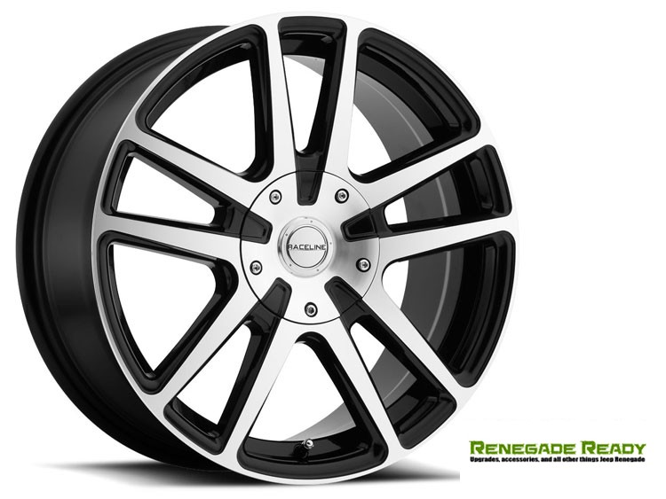 Jeep Renegade Custom Wheels by Raceline - 145M - 16"x7" - Encore